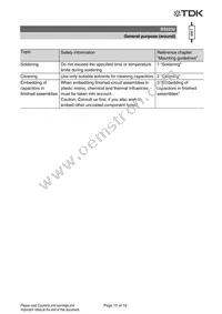 B32232A3185K Datasheet Page 19