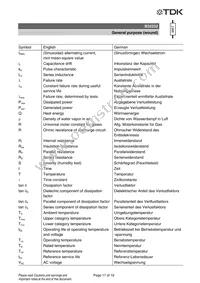 B32232A3185K Datasheet Page 21