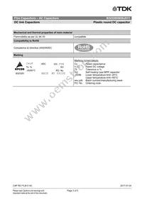 B32320I2656J011 Datasheet Page 3