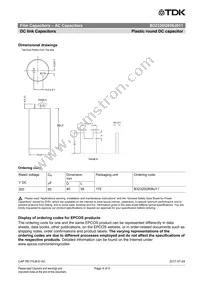 B32320I2656J011 Datasheet Page 4