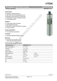 B32344E4162A780 Datasheet Page 2