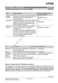 B32354S3406K010 Datasheet Page 15