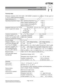 B32526R0227A000 Datasheet Page 19