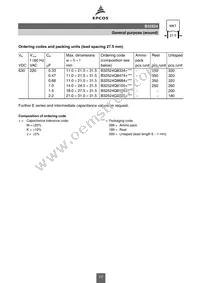 B32529C5684J Datasheet Page 17