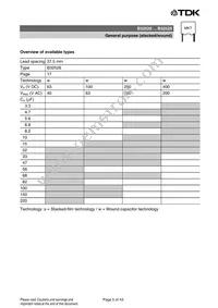 B32529D5335J000 Datasheet Page 5