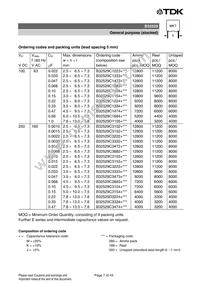 B32529D5335J000 Datasheet Page 7