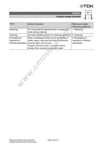 B32559C8272K000 Datasheet Page 20