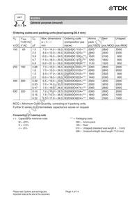 B32594C8334J008 Datasheet Page 4