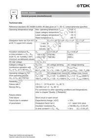 B32594C8334J008 Datasheet Page 6