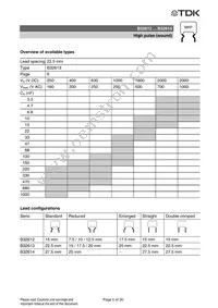 B32613A4154J008 Datasheet Page 16