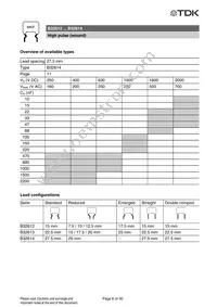 B32613A4154J008 Datasheet Page 17