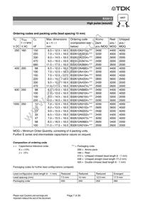 B32613A4154J008 Datasheet Page 18