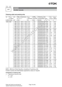 B32656S8255J561 Datasheet Page 18