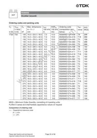 B32656S8255J561 Datasheet Page 20