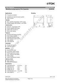 B32676E3565K000 Datasheet Page 2