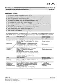 B32676E3565K000 Datasheet Page 4