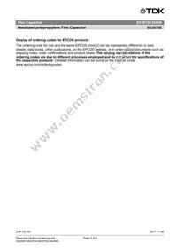 B32676E3565K000 Datasheet Page 5