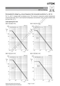 B32754C3205K Datasheet Page 17