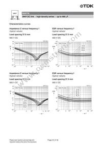 B32778G4107J000 Datasheet Page 20