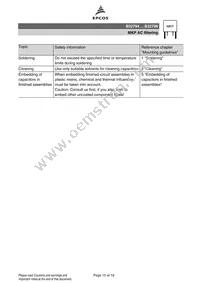 B32798G8266J000 Datasheet Page 15