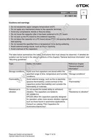 B32911A5123K000 Datasheet Page 17