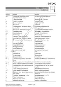 B32916A3475K000 Datasheet Page 17