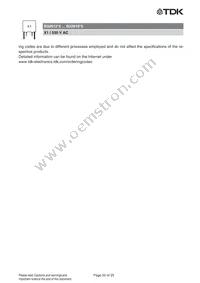 B32916A5225K000 Datasheet Page 20