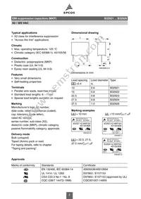 B32924B2155K Datasheet Page 2