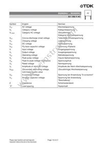 B32926H3475M Datasheet Page 19