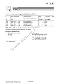 B32928A4206K000 Datasheet Page 6