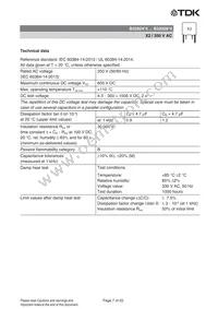 B32928A4206K000 Datasheet Page 7