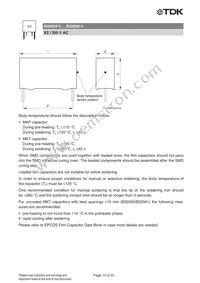 B32928A4206K000 Datasheet Page 14