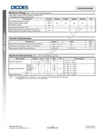 B345AE-13 Datasheet Page 2