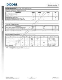 B345AF-13 Datasheet Page 2