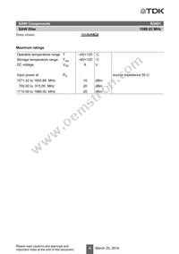 B39162B3401B710 Datasheet Page 6