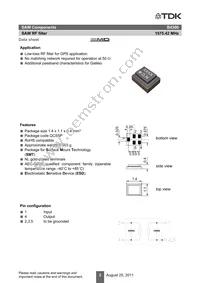 B39162B4300F210 Datasheet Page 4