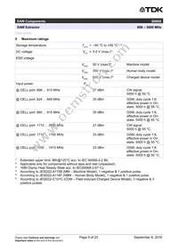 B39162B8666L210 Datasheet Page 11