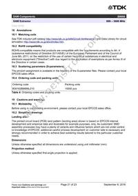 B39162B8666L210 Datasheet Page 23