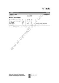 B39162B9037E910 Datasheet Page 3