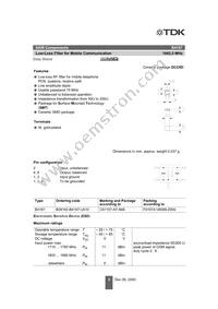 B39182B4167U510 Datasheet Page 2