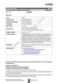 B39192B8815P810 Datasheet Page 11