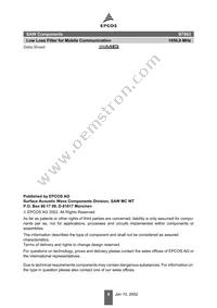 B39202B7803A510 Datasheet Page 6