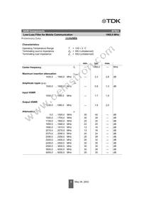 B39202B7823C710 Datasheet Page 3