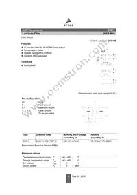 B39211B3817Z710 Datasheet Page 2