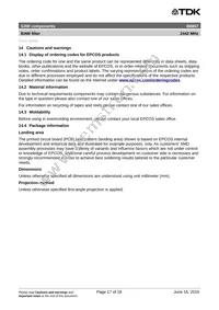 B39242B8857L210 Datasheet Page 19