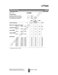 B39252B9429K610 Datasheet Page 3