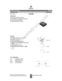 B39252B9430M410 Datasheet Page 3