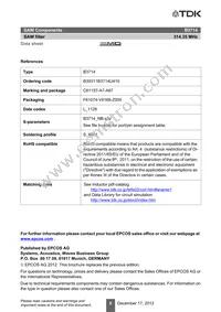 B39311B3714U410 Datasheet Page 8