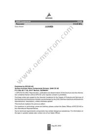 B39311R854H210 Datasheet Page 4