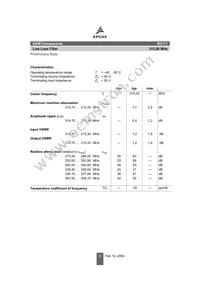 B39321B3711U410 Datasheet Page 3